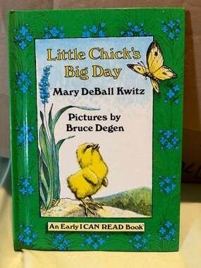 Little Chick's Big Day by Mary DeBall Kwitz (I Can Read Book, Hardcover) 1981